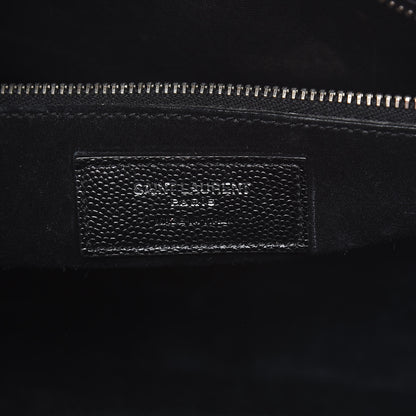 Saint Laurent Grain De Poudre Studded Small Sac De Jour Black 8 of 10