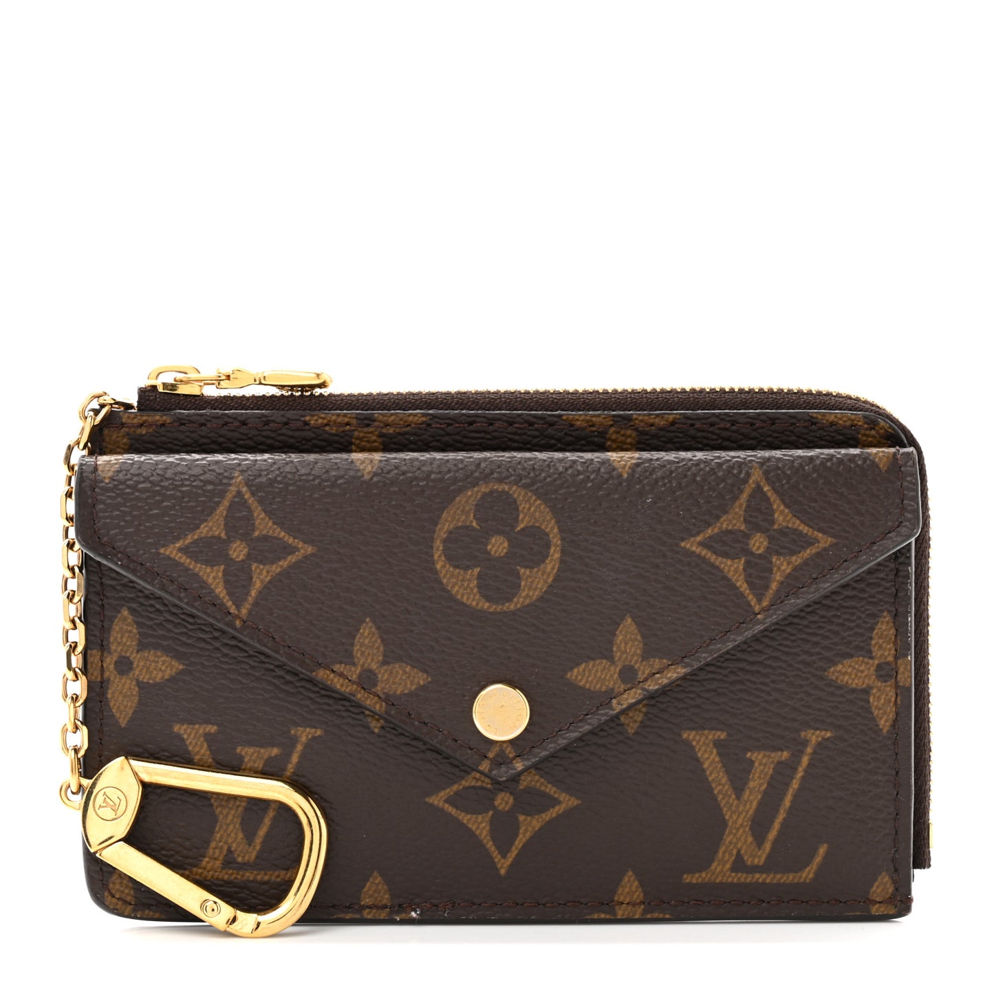 Monogram Recto Verso Card Holder Black