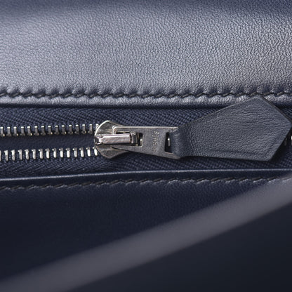 Hermes Veau Sombrero Constance Cartable 29 Bleu Obscur 20 of 30
