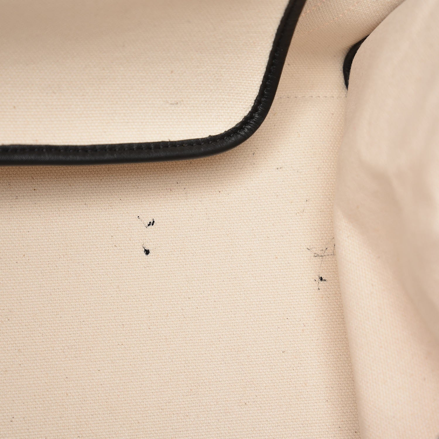 Celine Cotton Canvas Medium Phantom Luggage White 8 of 9