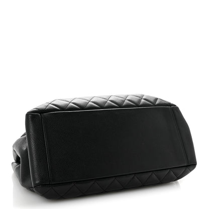 Chanel Caviar Quilted Grand Shopping Tote GST Black 4 of 17