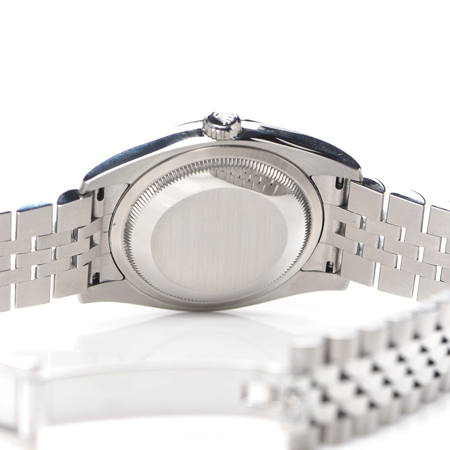 Stainless Steel 18K White Gold 36mm Oyster Perpetual Datejust Watch Silver 116234