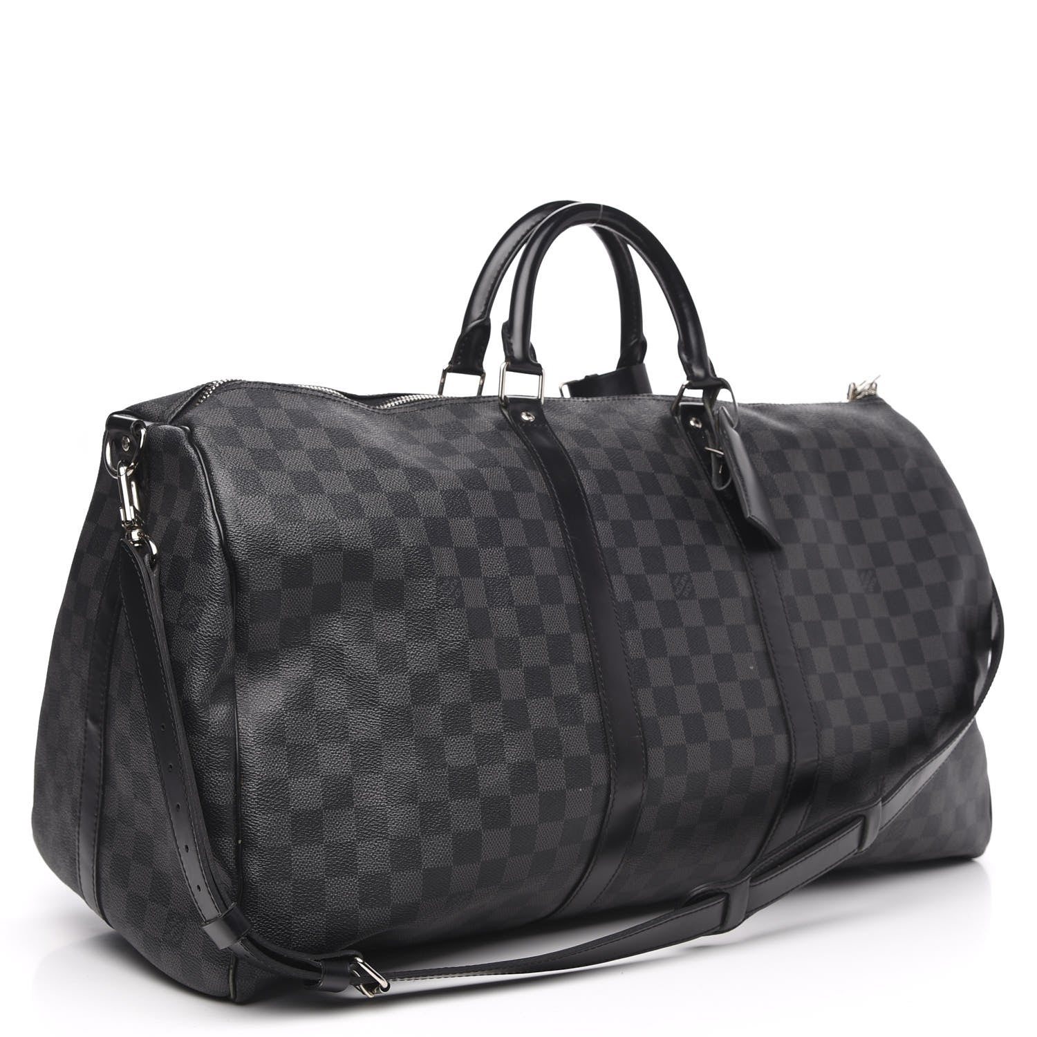 Louis Vuitton Damier Graphite Keepall Bandouliere 55 2 of 15
