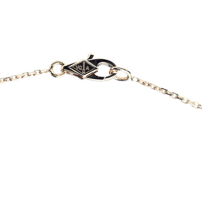 Van Cleef & Arpels 18K Yellow Gold Mother of Pearl Sweet Alhambra Butterfly Pendant Necklace 5 of 7