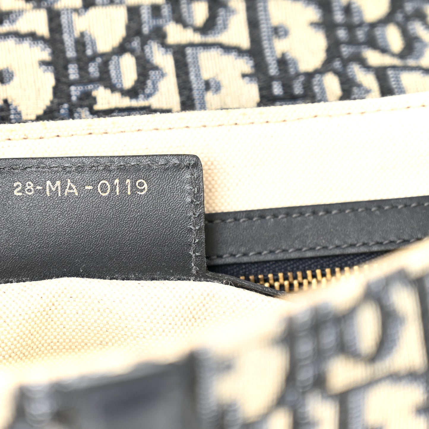 Oblique Saddle Bag Blue