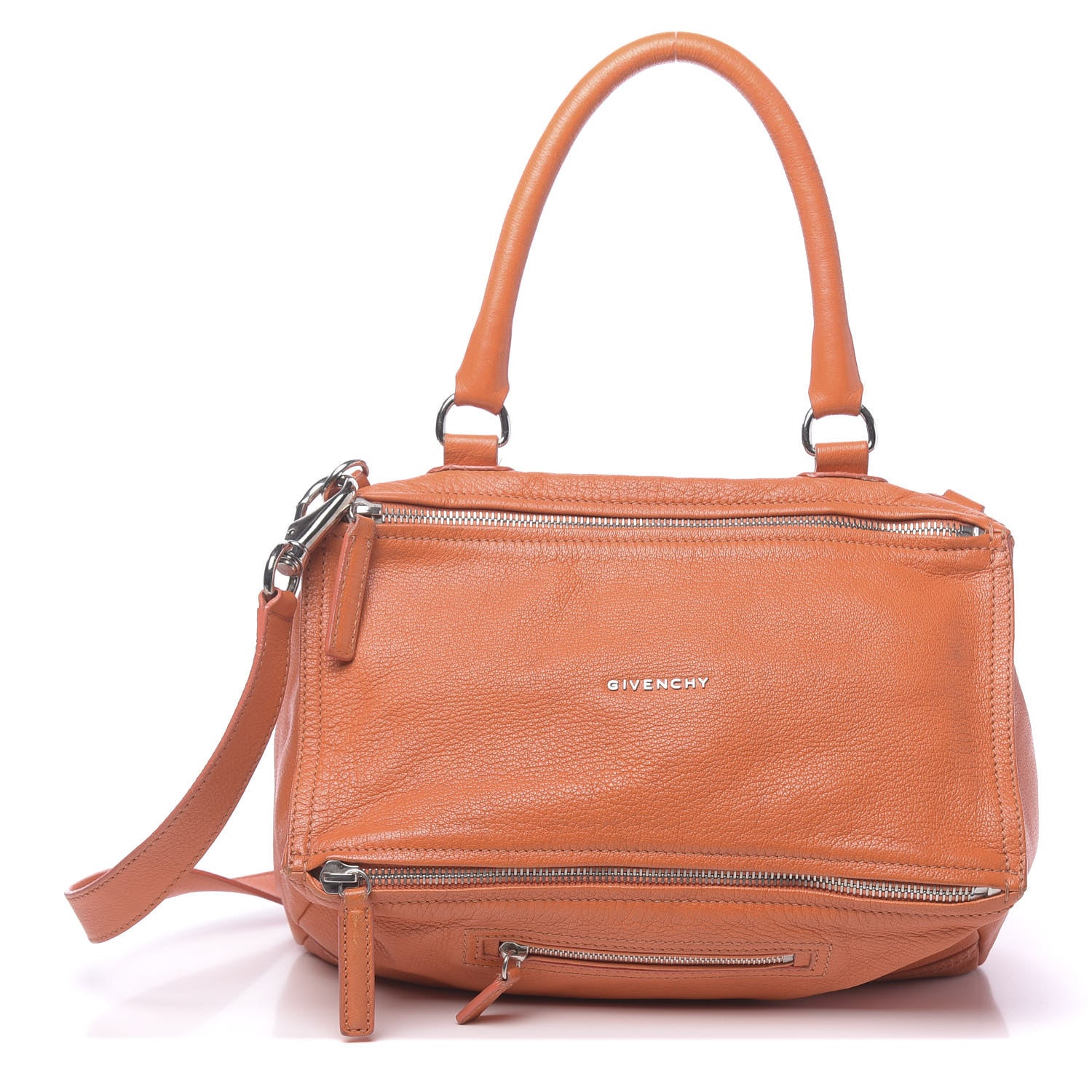 Givenchy Sugar Goatskin Medium Pandora Orange 1 of 22