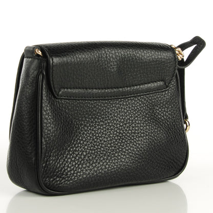 Gucci Pebbled Calfskin Small Soho Flap Crossbody Black 3 of 7