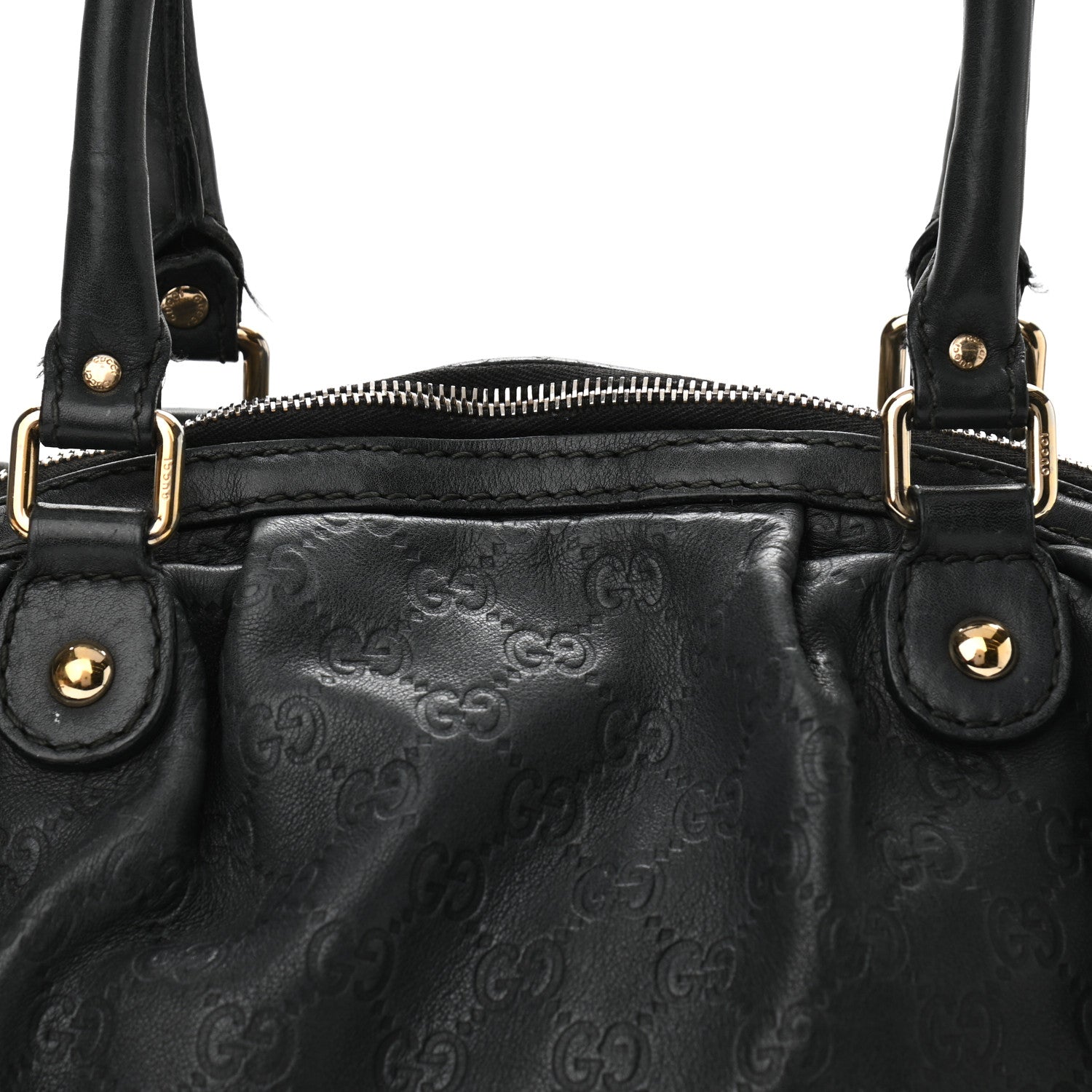Gucci Guccissima Medium Sukey Boston Black 7 of 16