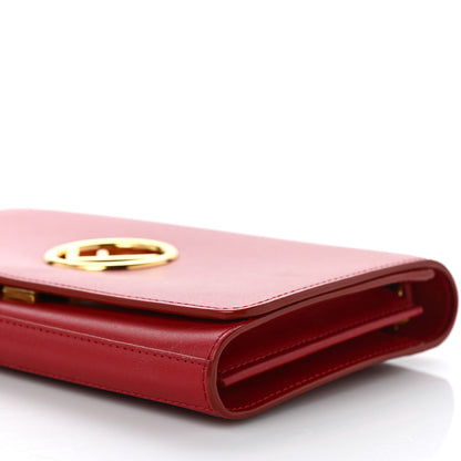 Fendi Vitello Liberty Lucido F is Fendi Wallet on Chain Fragola 7 of 7