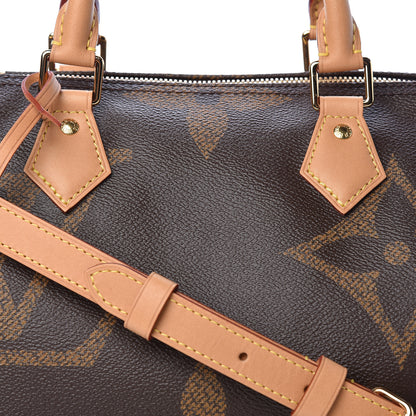Louis Vuitton Reverse Monogram Giant Speedy Bandouliere 30 8 of 10