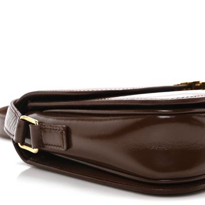 Celine Shiny Calfskin Teen Triomphe Brown 9 of 10