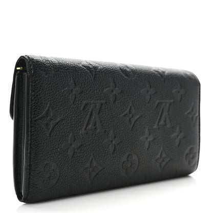 Louis Vuitton Empreinte Sarah Wallet NM Black 3 of 6