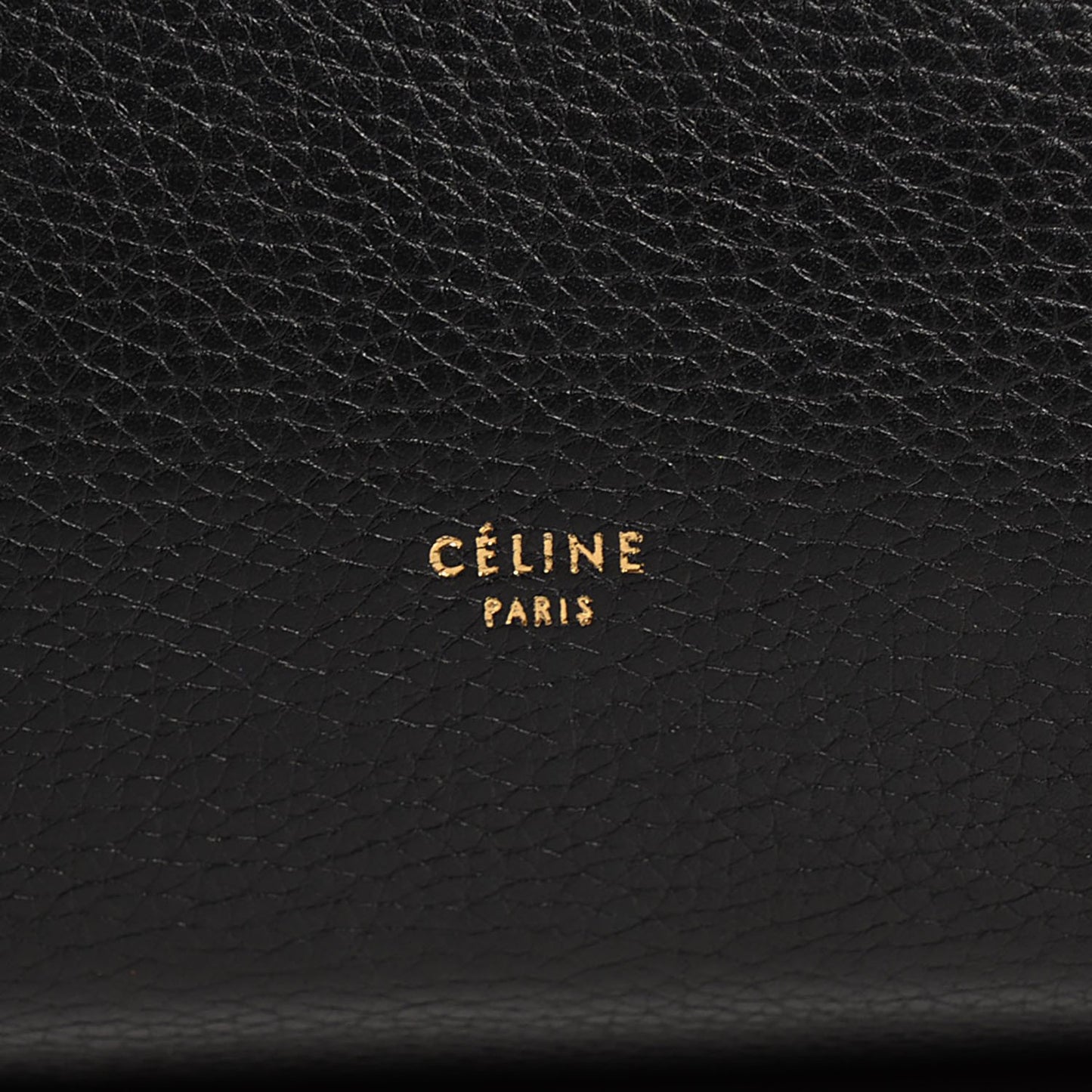 Drummed Calfskin Mini Belt Bag Black