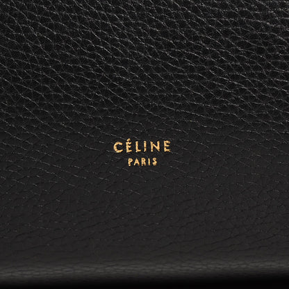 Celine Drummed Calfskin Mini Belt Bag Black 9 of 9