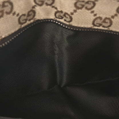 Gucci GG Monogram Double Pocket Belt Bag Dark Brown 5 of 10