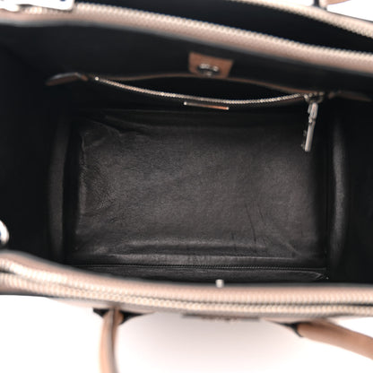 Prada Glace Calf Twin Pocket Tote Argilla 5 of 15