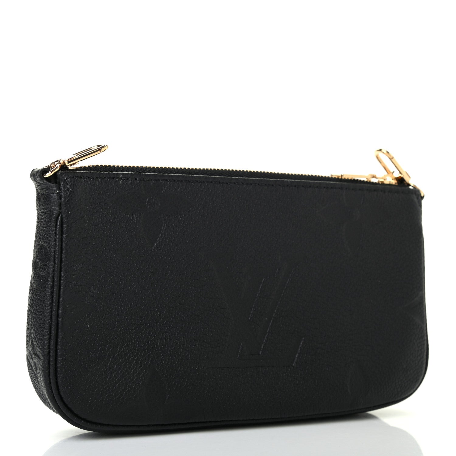 Louis Vuitton Empreinte Monogram Giant Multi Pochette Accessories Mini Pochette Black 3 of 6