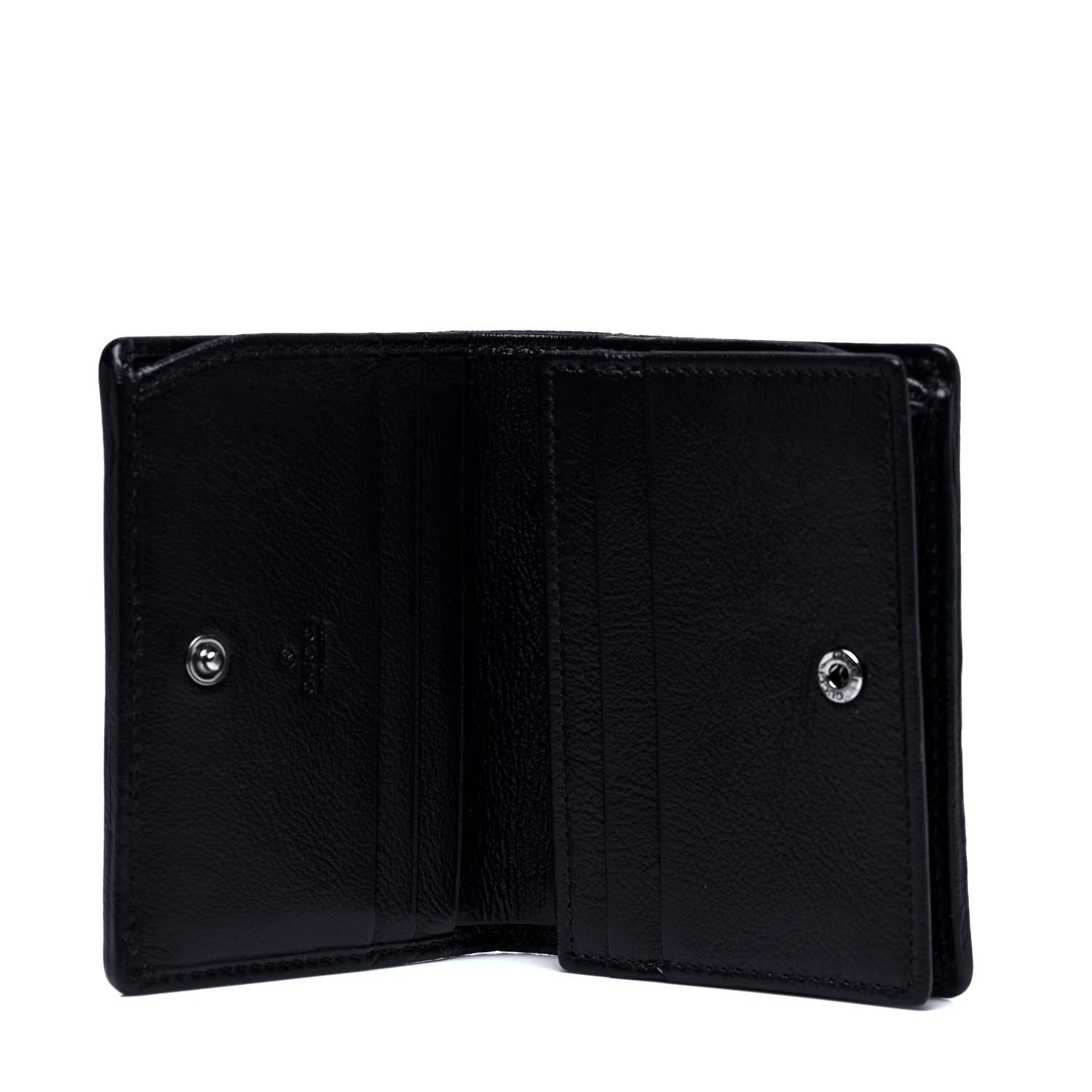 Gucci Monogram Multicolor Matelasse Diagonal GG Marmont Card Case Wallet Pink Blue 3 of 6