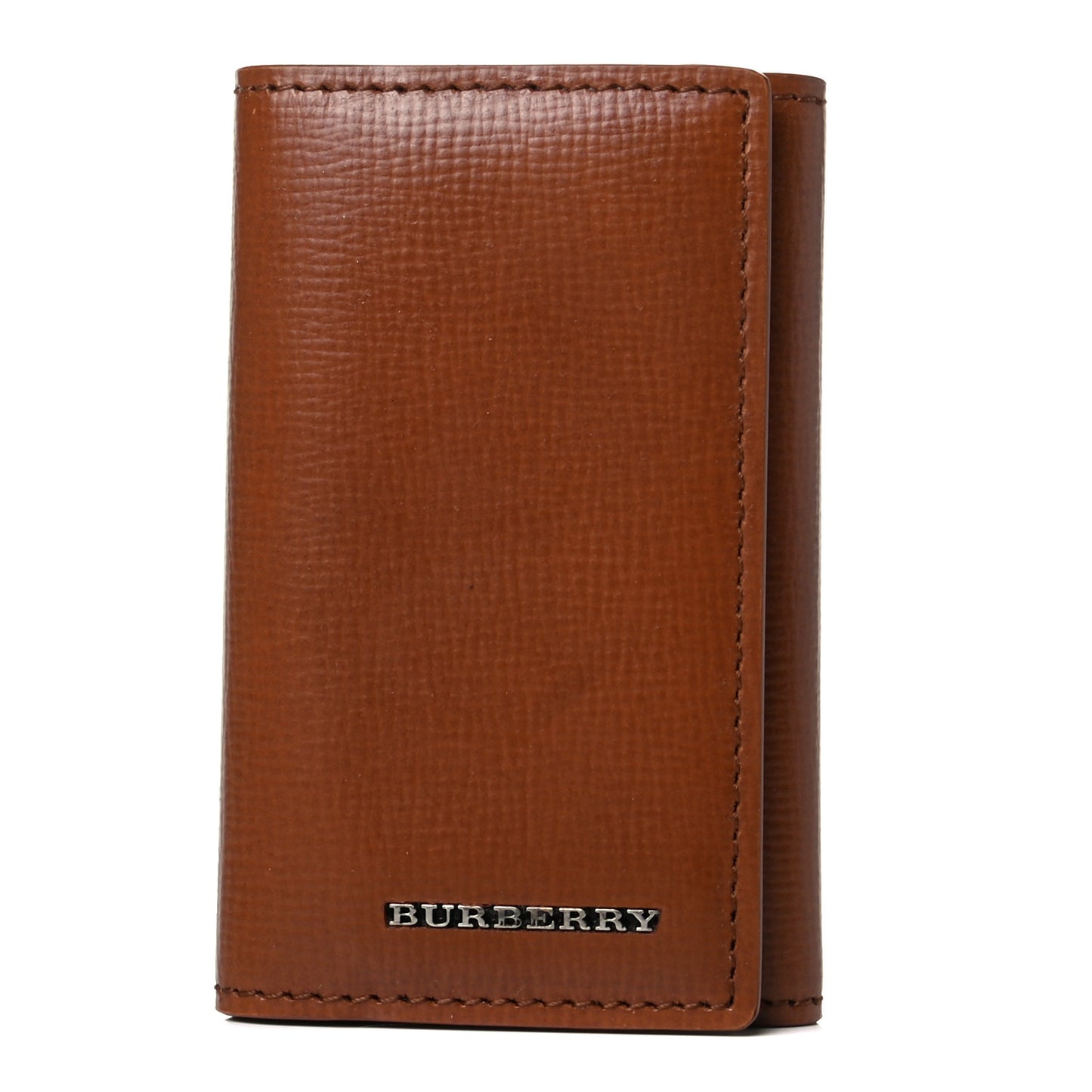 Calfskin 6 Key Holder Case Brown