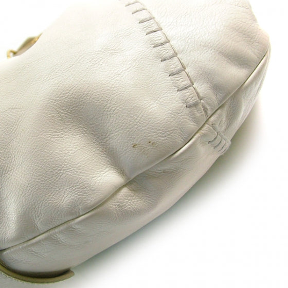 Saint Laurent Leather VICENNES Ivory 6 of 9