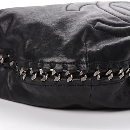 Chanel Calfskin Modern Chain Hobo Black 9 of 15