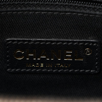 Chanel Iridescent Caviar Chic Quilt Tote Black 7 of 11