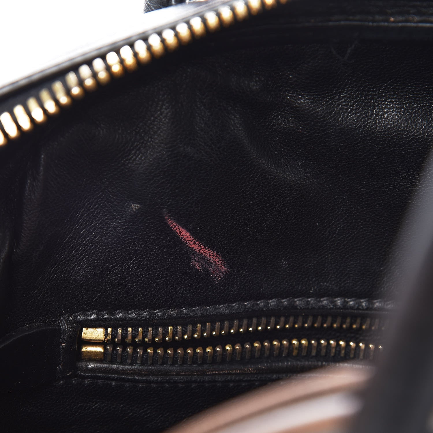 Prada Vitello Vintage Bowling Bag Black 13 of 15