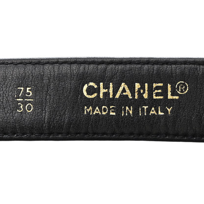 Chanel Lambskin Quilted Flap Waist Belt Bag 75 30 Black 9 of 15