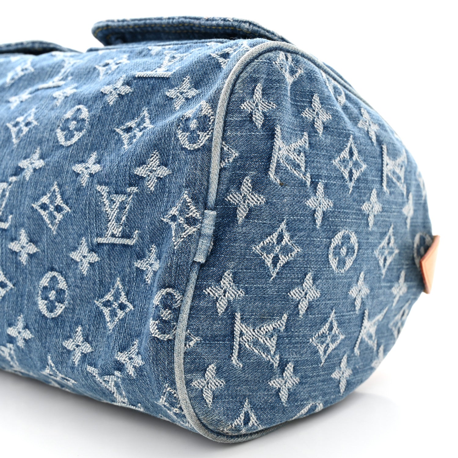 Louis Vuitton Monogram Denim Neo Speedy Blue 9 of 19