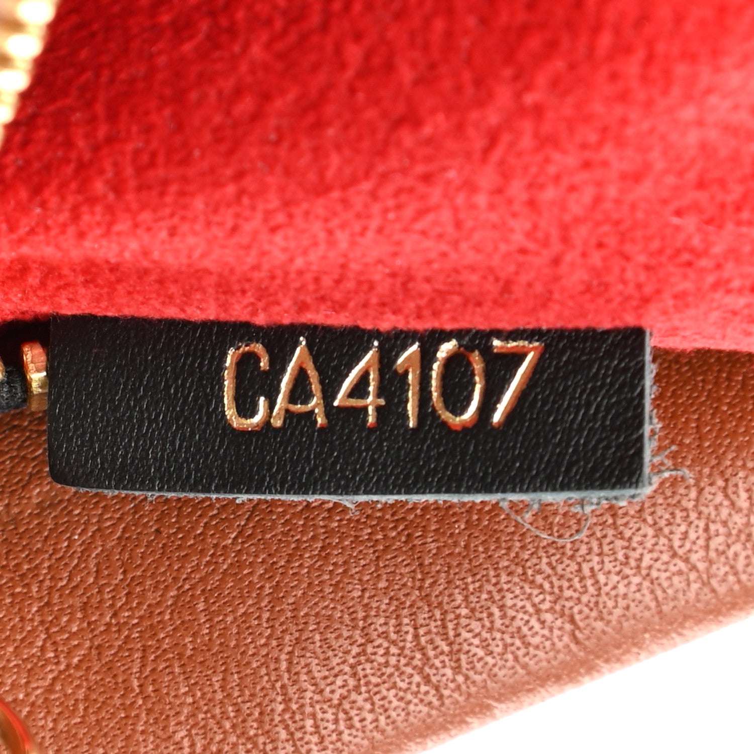 Louis Vuitton Monogram Tuileries Pochette Caramel 7 of 7