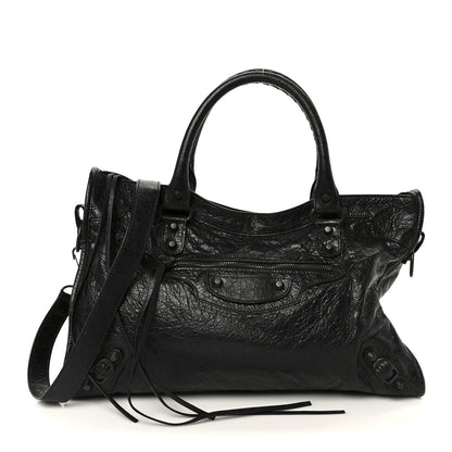 Balenciaga Agneau Arena Classic Hardware Medium Le City Black 1 of 10