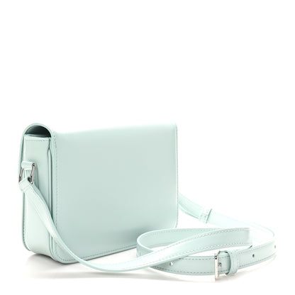 Celine Shiny Calfskin Teen Triomphe Light Aqua 3 of 10