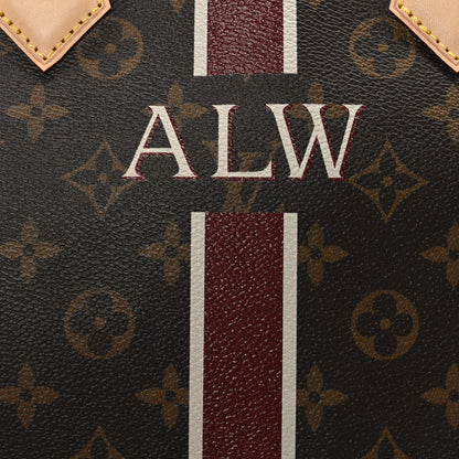 Louis Vuitton Monogram My LV Heritage Speedy Bandouliere 40 Bordeaux White 10 of 10