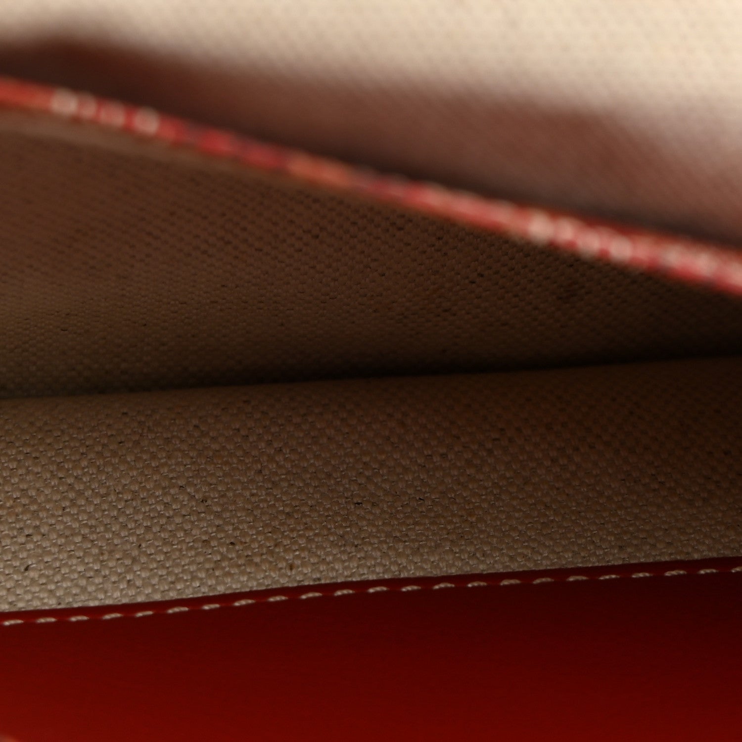 Goyard Goyardine Plumet Wallet Clutch Red 7 of 11