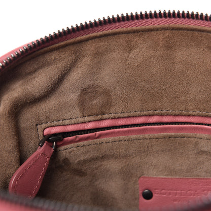 Bottega Veneta Nappa Intrecciato Nodini Crossbody Messenger Rose Pink 10 of 11