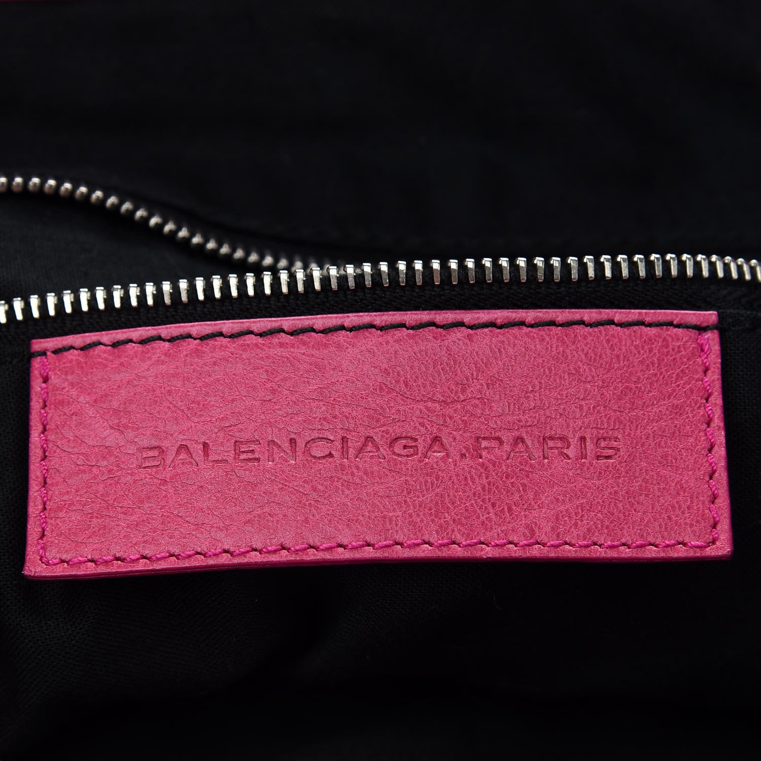 Balenciaga Agneau Giant 21 Silver Hardware Weekender Cyclamen Fucsia 10 of 13