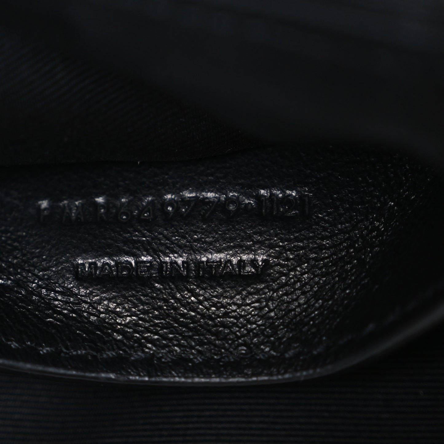 Grain de Poudre Quilted 80's Vanity Bag Black