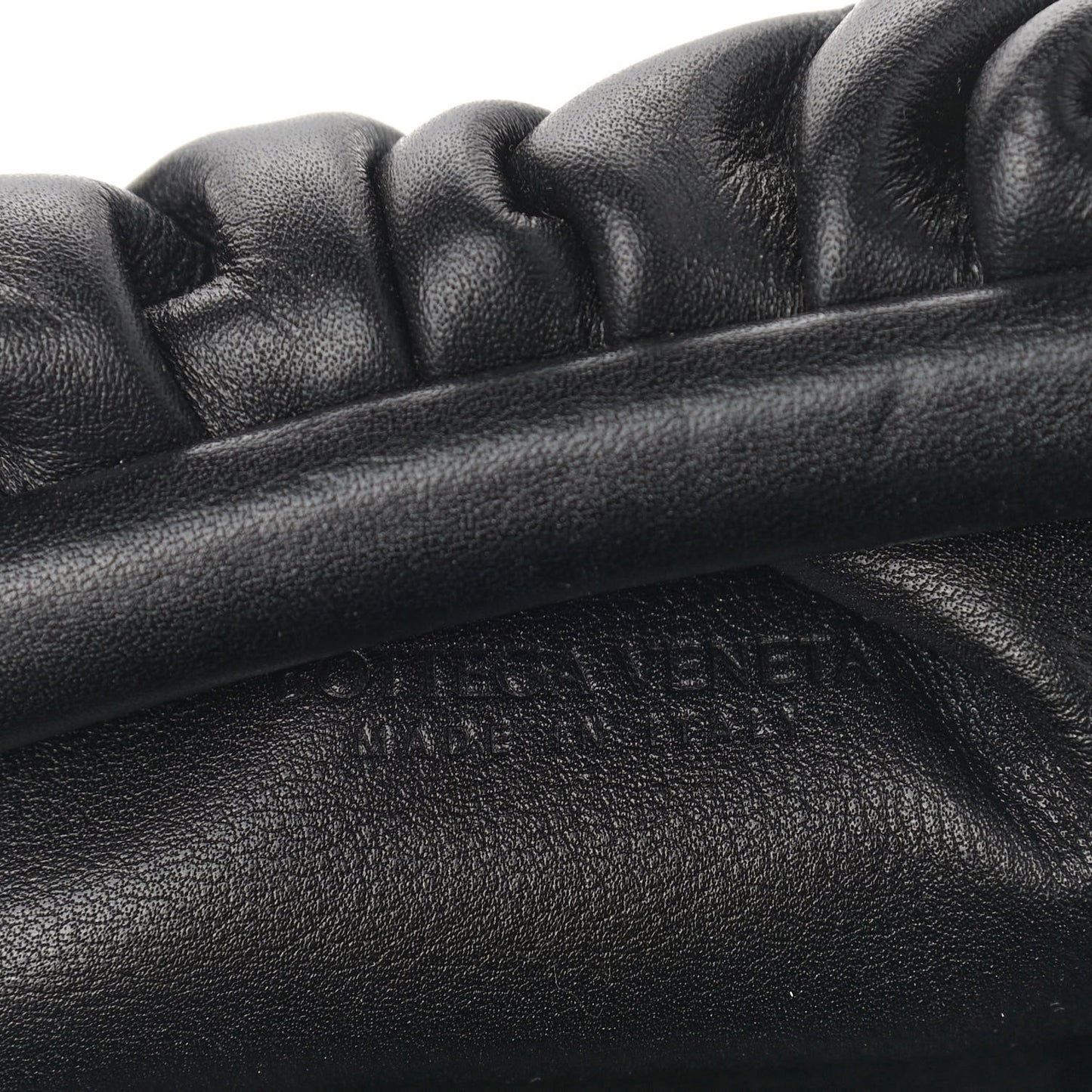 Butter Calfskin The Mini Pouch Black