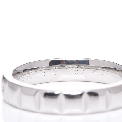 Chanel Platinum Band Ring 47 4 5 of 6