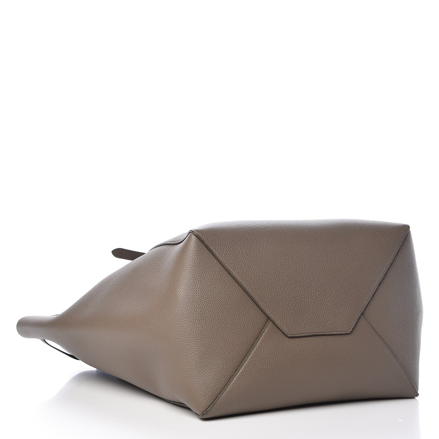 Celine Soft Grained Calfskin Small Belt Cabas Phantom Taupe 4 of 12