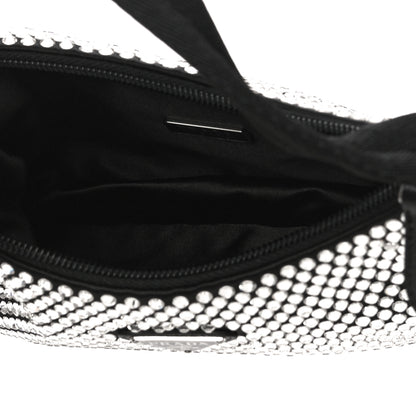 Prada Satin Crystal Mini Re-Edition 2000 Bag Cristal 5 of 9