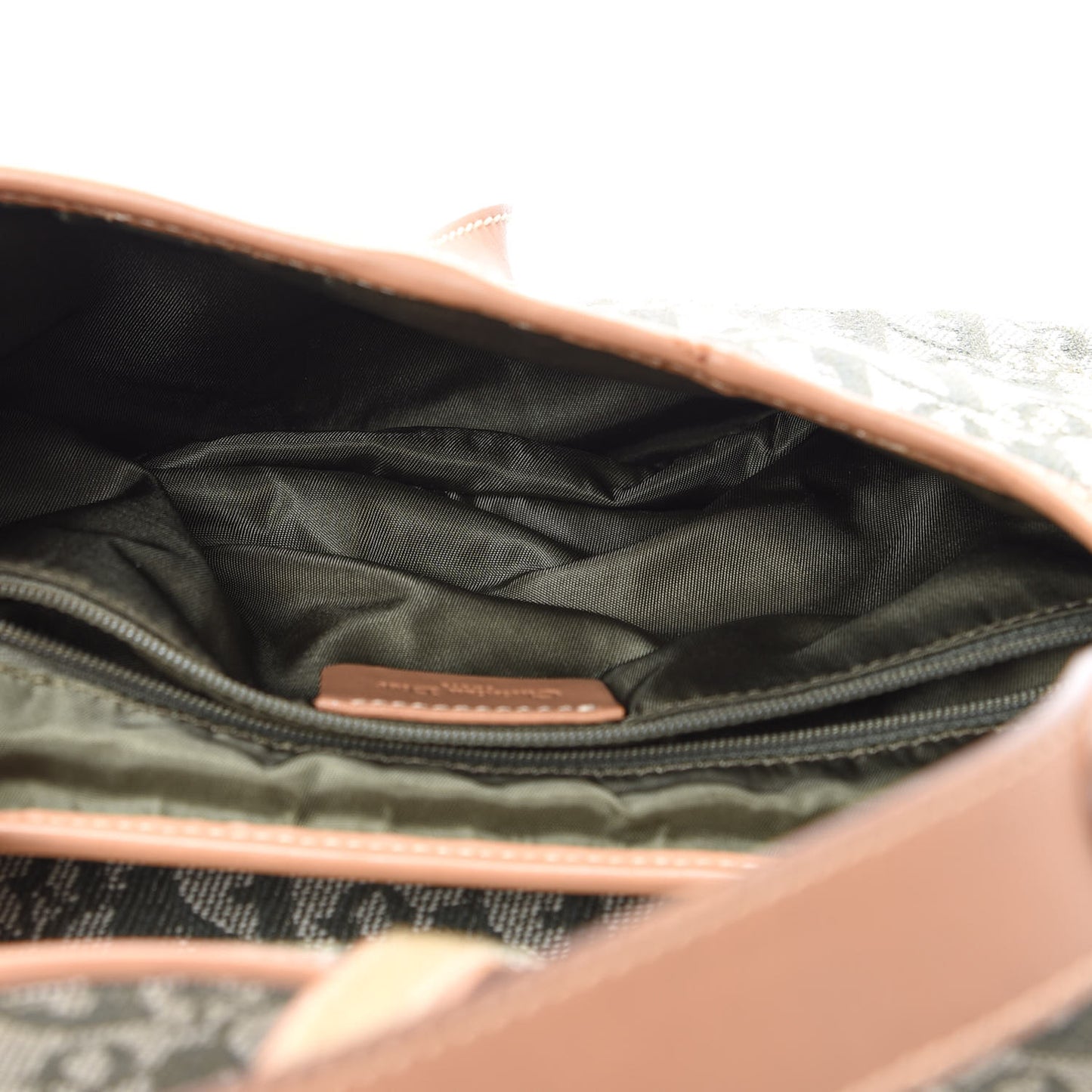Monogram Double Saddle Bag Green