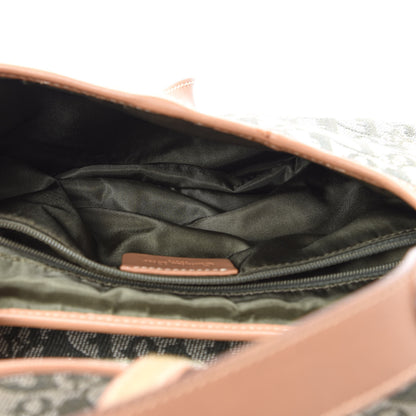Christian Dior Monogram Double Saddle Bag Green 4 of 17