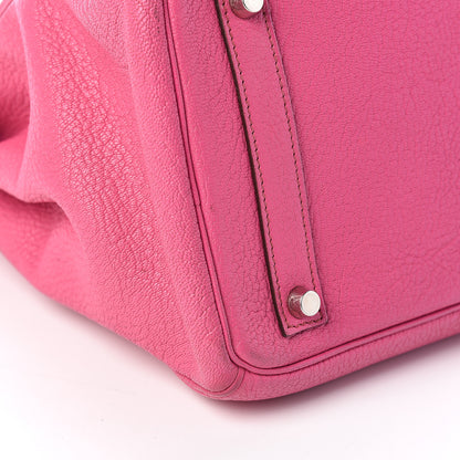 Hermes Chevre de Coromandel HAC Birkin 32 Fuchsia 15 of 19