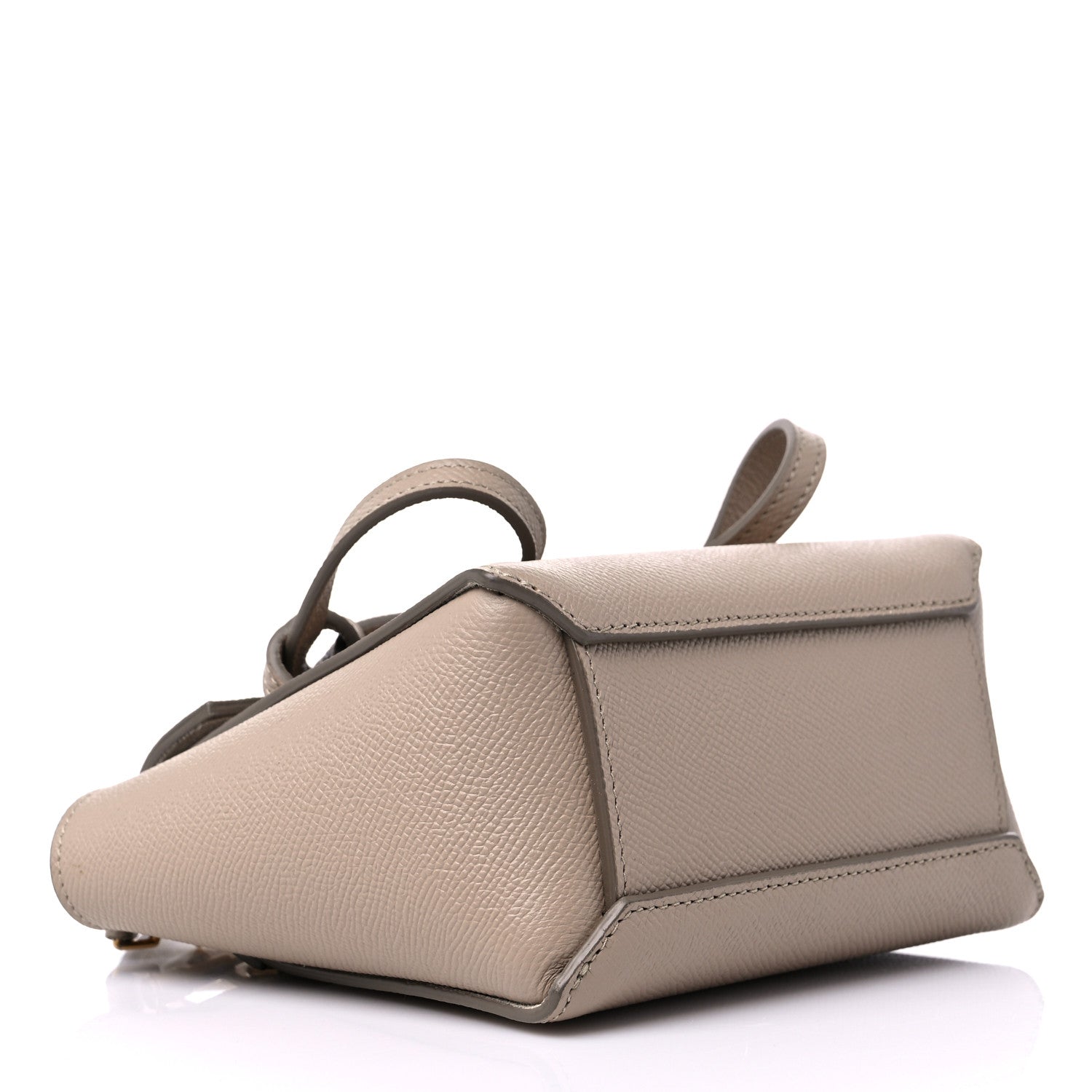 Celine Grained Calfskin Pico Belt Bag Light Taupe 4 of 10