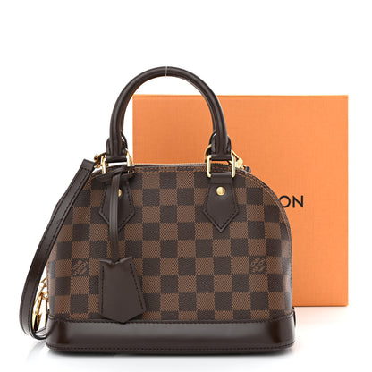 Louis Vuitton Damier Ebene Alma BB 15 of 15