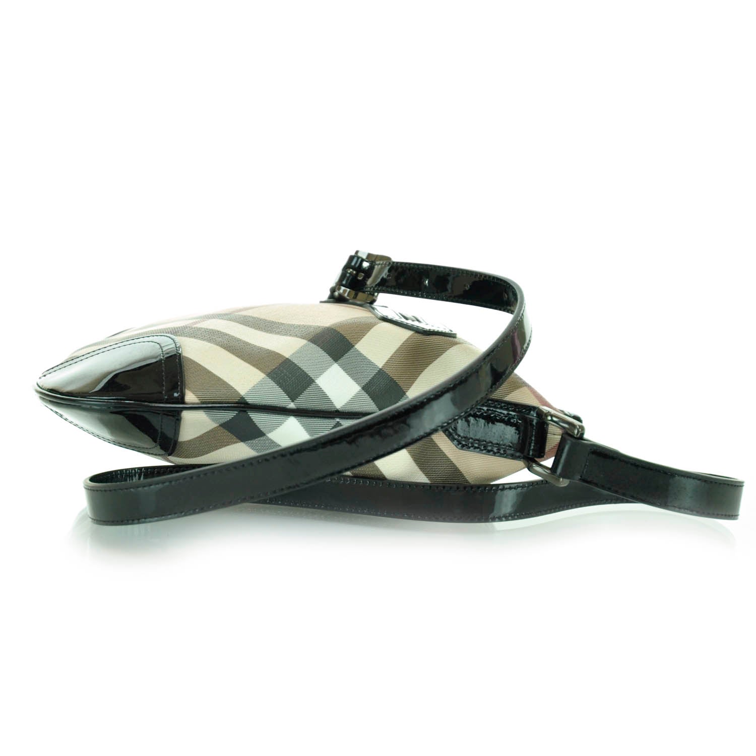 Burberry Supernova Check Small Dryden Crossbody Bag Black 5 of 8