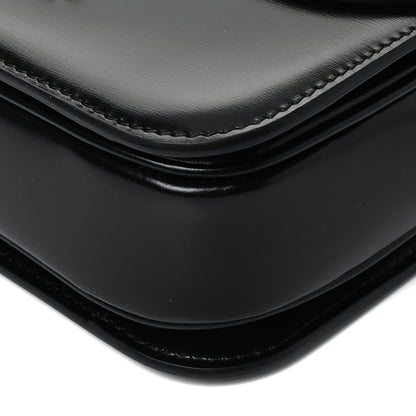 Celine Shiny Calfskin Medium Triomphe Black 8 of 8