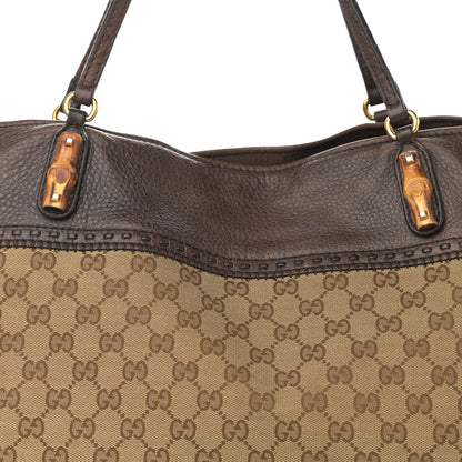 Gucci Monogram Medium Laidback Crafty Tote Dark Brown 9 of 15