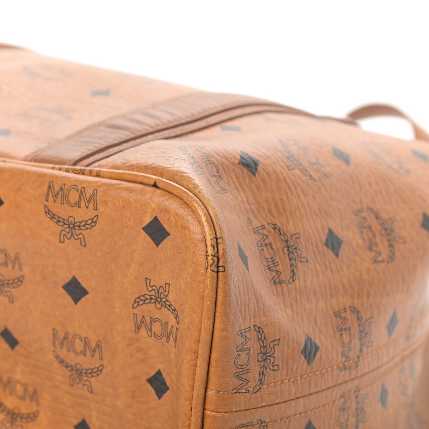 Visetos Shopping Tote Cognac